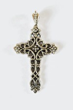 1x Antique Silver Religious
