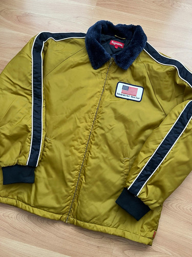 Supreme freighter jacket dark