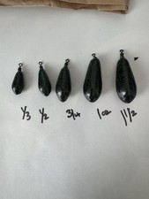 FISHING WEIGHTS ARSLEY BOMB MIXED PACK 5 Weights Mixed Sizes