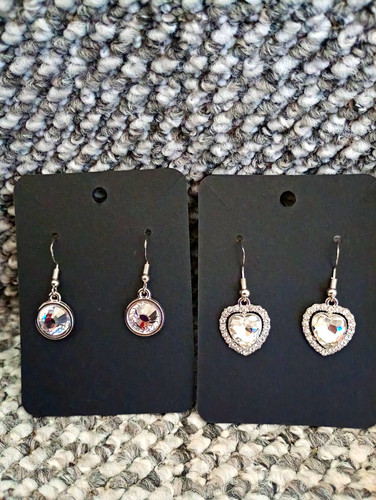 Pairs sparkly heart and - pairs,