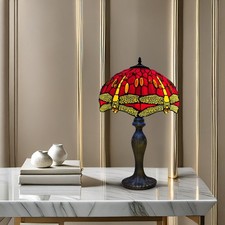 TIFFANY STYLE ANTIQUE TABLE