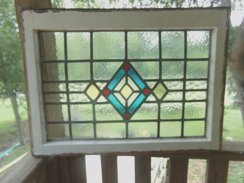 Antique english stained - english, glass