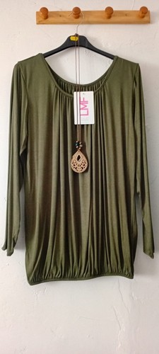 Women green top - women’s, with