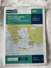 Imray Chart G35 Dodecanese And The Coast Of Turkey Latest Edition