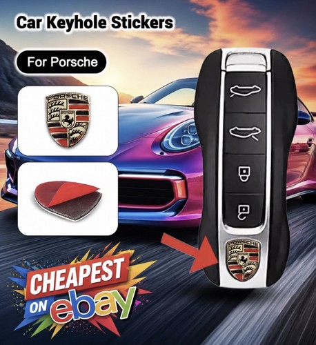 Porsche emblem for - keys:, 911