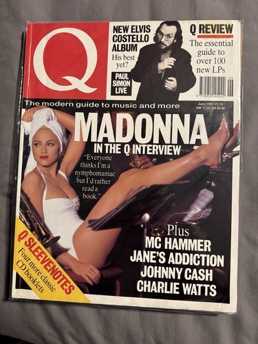 Madonna magazine june 1991 - madonna, q