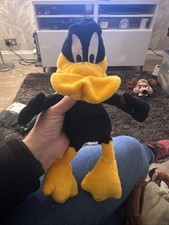 Looney Tunes Daffy Duck Plush Soft Toy Warner Bros. Boots
