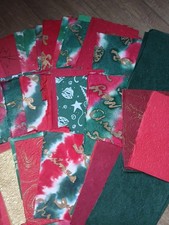 BIG BUNDLE A4 Sheets Thick Textured Craft Paper CHRISTMAS COLOURS Card Making