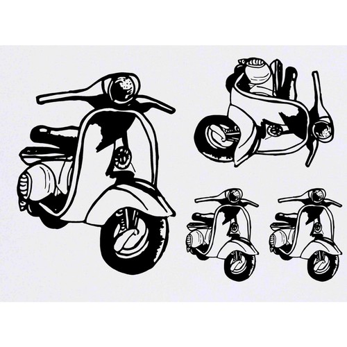 Moped scooter temporary - 4,