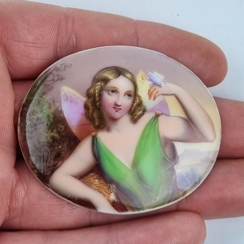 Antique porcelain plaque - antique,