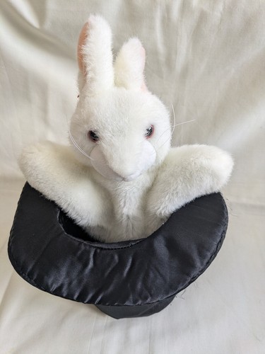 Magician hat with - magician, rabbit