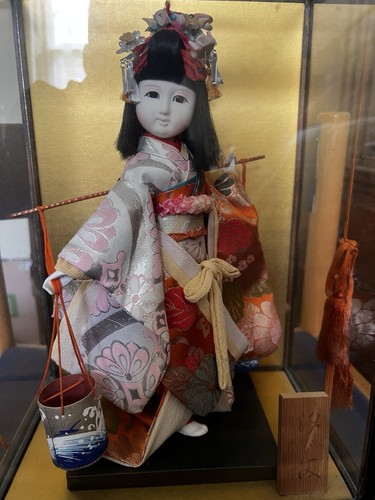 Japanese geisha doll - japanese,