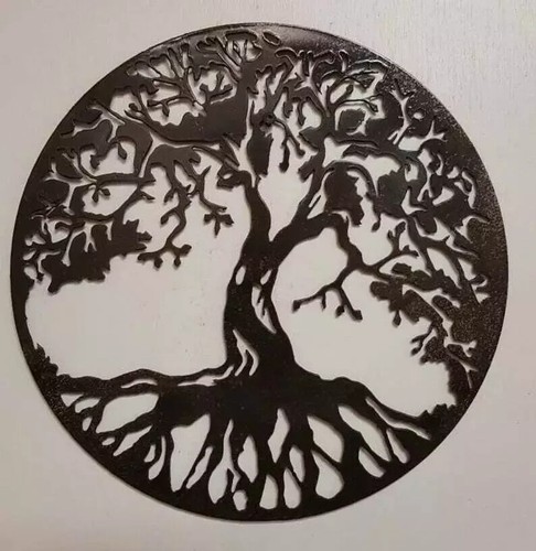 Tree life metal - life, wall