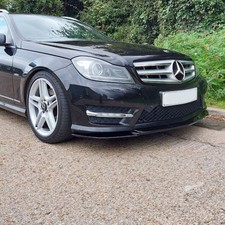 AMG Style Gloss Black Front