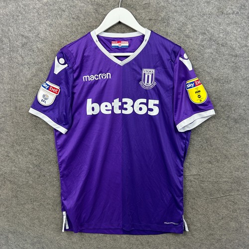 Stoke city shirt mens large - stoke,