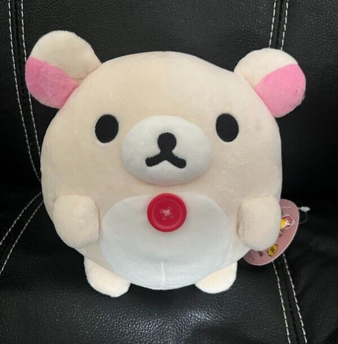 San rilakkuma round plush - san-x,