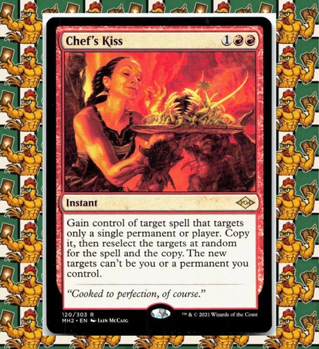 Chef kiss mtg - kiss, 120