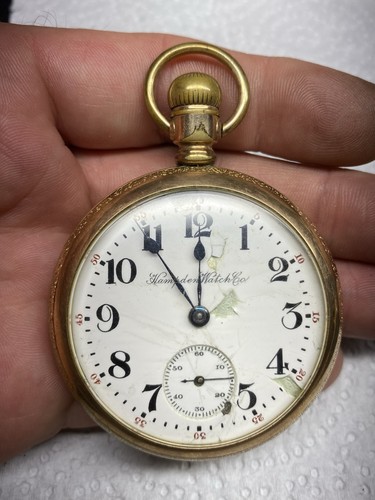 Hampden jewel pocket watch - hampden,