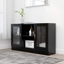 Black Vitrine Cabinet
