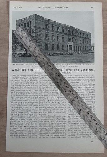 1933 print press cutting - press,