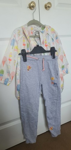 Girl parka and trousers set - trousers,