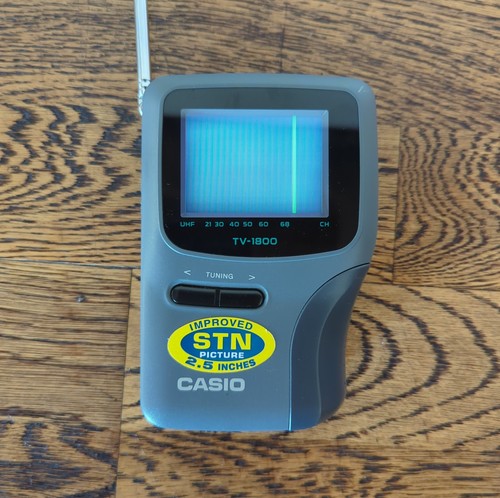 Casio 1800d handheld - tv-1800d,