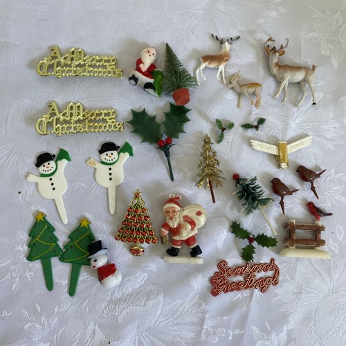 Vintage christmas cake - vintage,