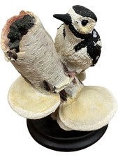 Handcrafted Polskie Ptaki Woodpecker Figurine Andy Pearce Collectible