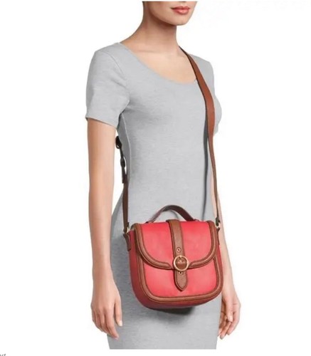 Womens red and brown faux - womens,