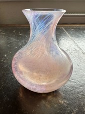Caithness glass bud vase - vase, pink