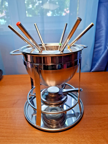 New fondue full complete set - fondue,