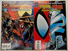 Spiderman Punisher Family Plot Marvel Comics 2 Key Issue Set 1 2 High Grade FN