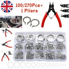 8-26mm 100/270Pcs Carbon Steel
