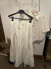 Zara Ivory Co Ord Set High