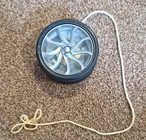 Wheel style with string - with,