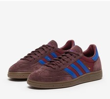 Adidas Spezial Handball Originals UK 10.5 Night Red Blue Burgundy Claret Shadow 