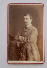 CDV OF MAN IN TWEED COAT , BY