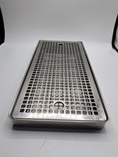 Drip Tray Stainless Steel Pub Man Cave Home Bar Pub Garden Drinks Serving Tray
