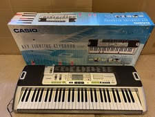 *Casio LK-200S Key Lighting Keyboard with Box & Power Supply - TESTED*