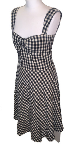 Toast gingham black white - toast,