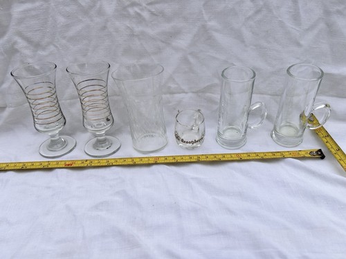Set radom glassware - of, 6