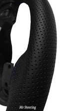 BLACK PERFORATED LEATHER