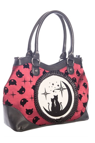Burgundy gothic rockabilly - gothic,