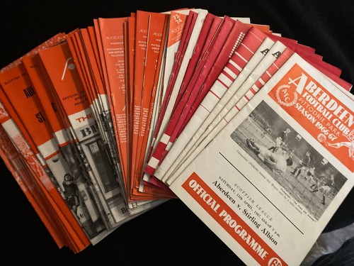 Aberdeen home away - away, programmes