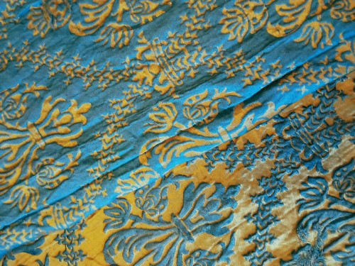 Antique silk cotton raised - &,