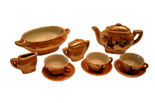 Vintage japanes luster - vintage, ware