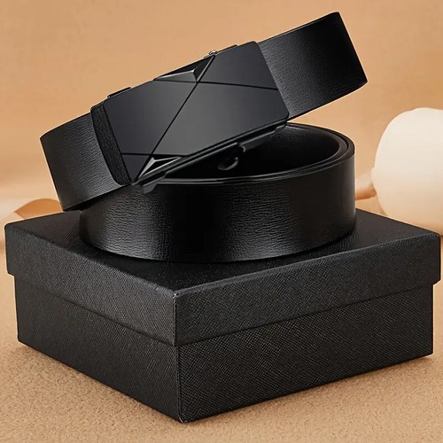 Genuine men leather belt - men's,