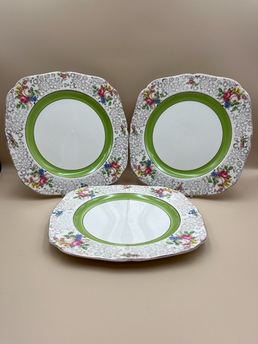 Three and tunstall plates - and, plates.