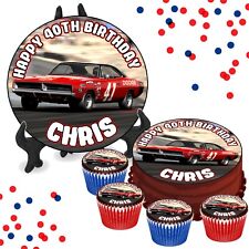 Racing Muscle Car Red