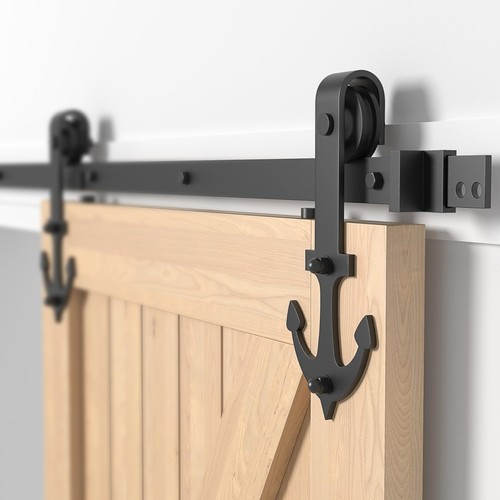 5ft sliding door kit black - door,